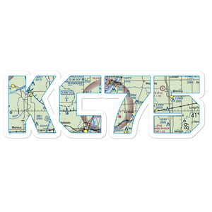 Marshall County Airport (C75) VFR Sectional Sticker