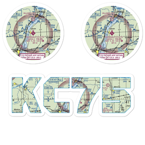 Marshall County Airport (C75) VFR Sectional Sticker Pack