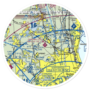 Campbell Airport (C81) VFR Sectional Sticker (30 mile)