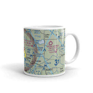 Wexford County Airport (CAD) VFR Sectional  Mug