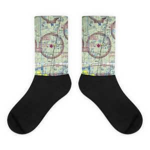 Cambridge Municipal Airport (CBG) VFR Sectional Socks