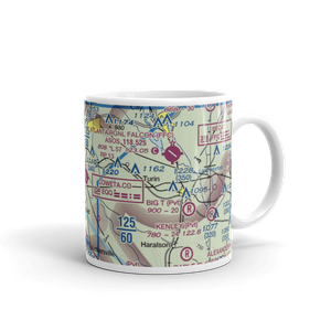 Newnan Coweta County Airport (CCO) VFR Sectional  Mug