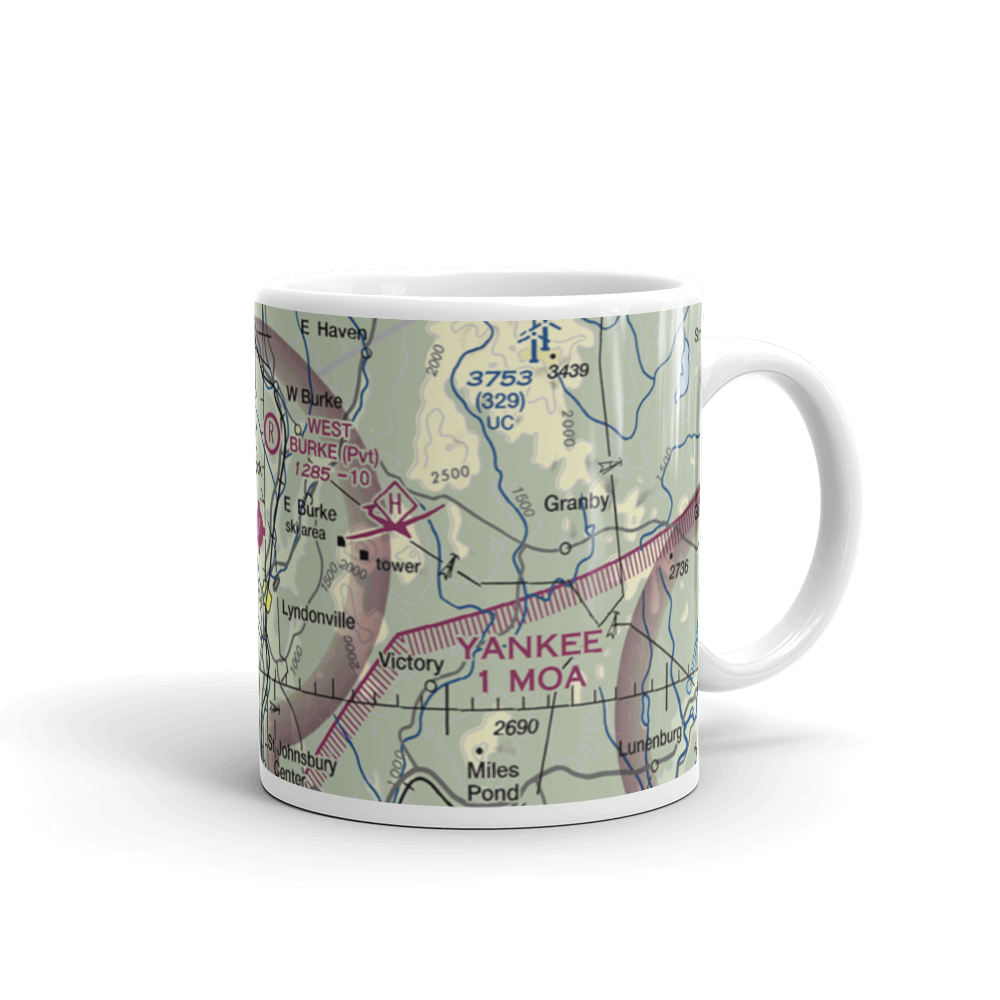 Caledonia County Airport (CDA) VFR Sectional  Mug 