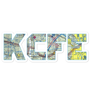 Buffalo Municipal Airport (CFE) VFR Sectional Sticker