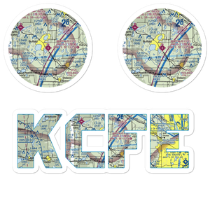 Buffalo Municipal Airport (CFE) VFR Sectional Sticker Pack