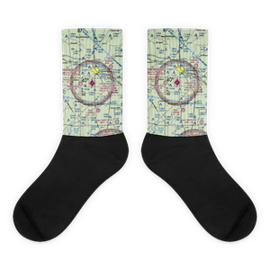 Crawfordsville Regional Airport (CFJ) VFR Sectional Socks