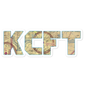 Greenlee County Airport (CFT) VFR Sectional Sticker