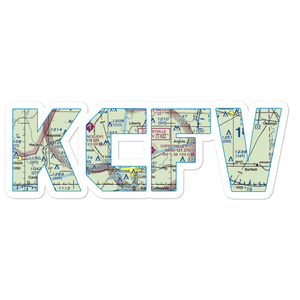 Coffeyville Municipal Airport (CFV) VFR Sectional Sticker