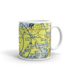 Cleveland Hopkins International Airport (CLE) VFR Sectional  Mug