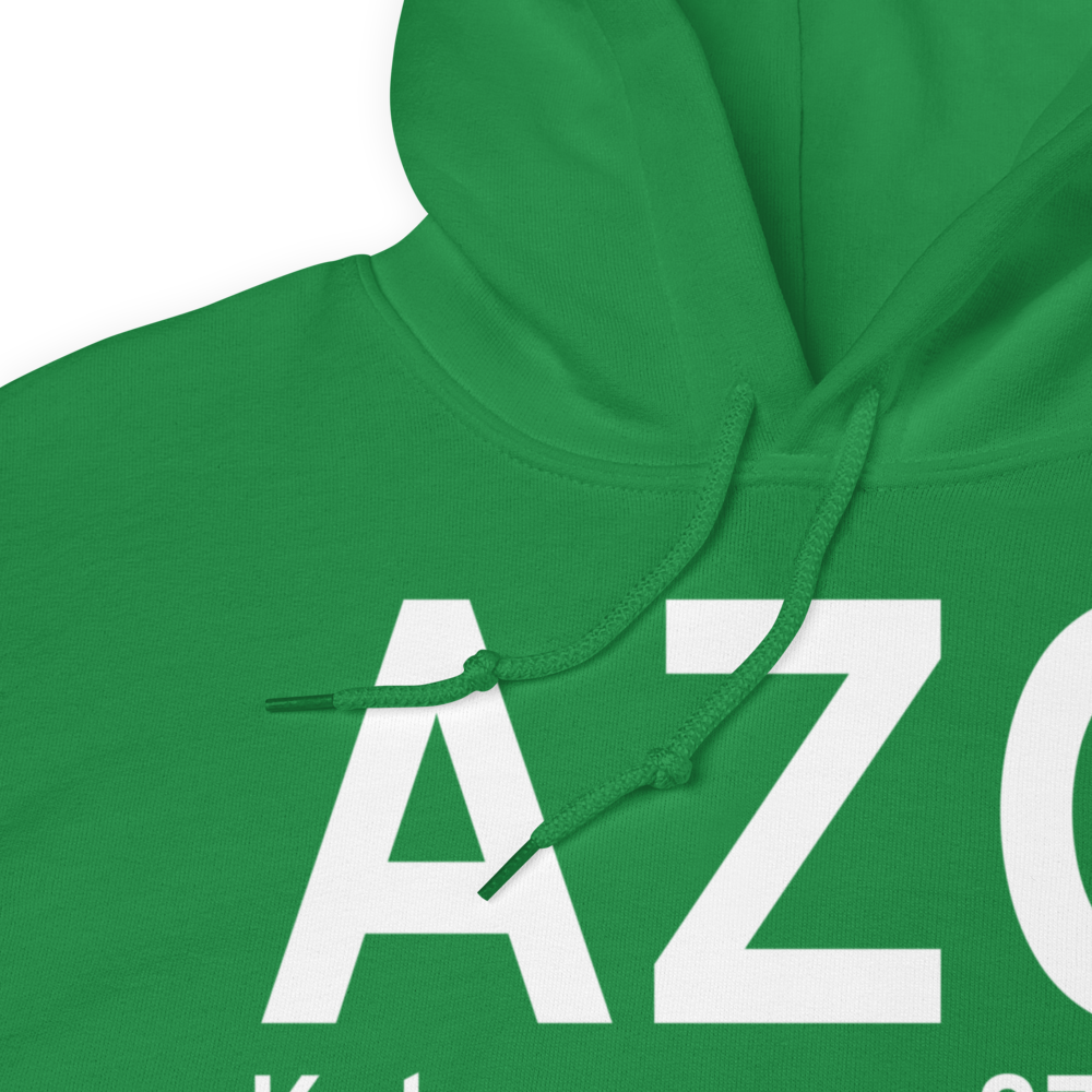 Kalamazoo (KAZO) Airport Hoodie Sweatshirt 