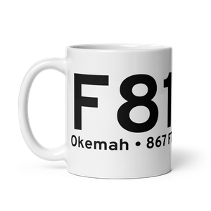 Okemah (F81) Airport Mug