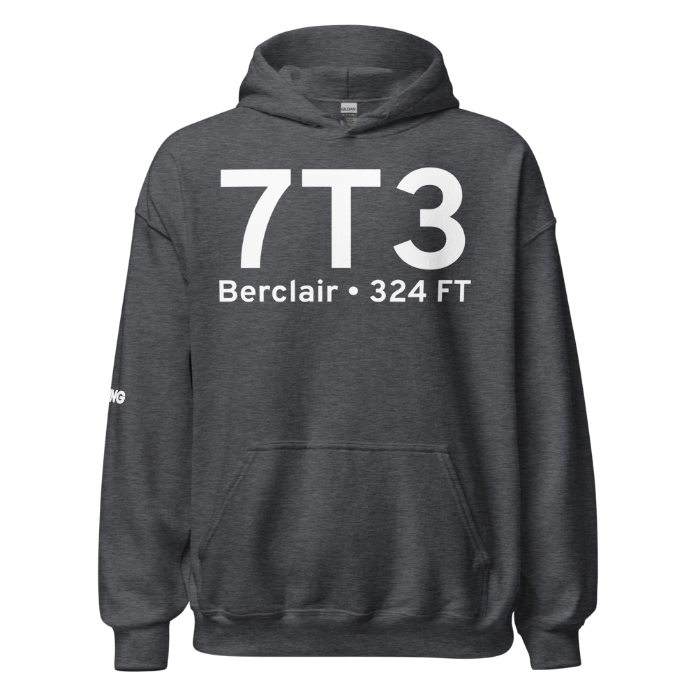 Berclair (7T3) Airport Hoodie Sweatshirt 