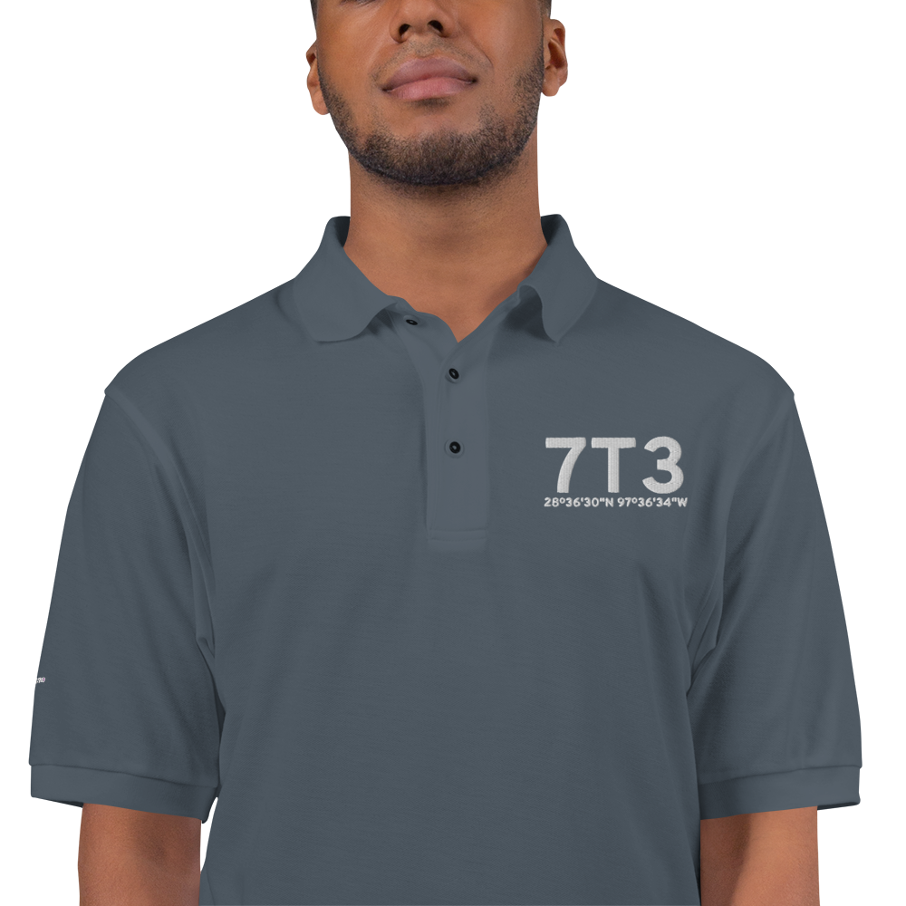 Berclair (7T3) Airport Port Authority Embroidered Polo Shirt 