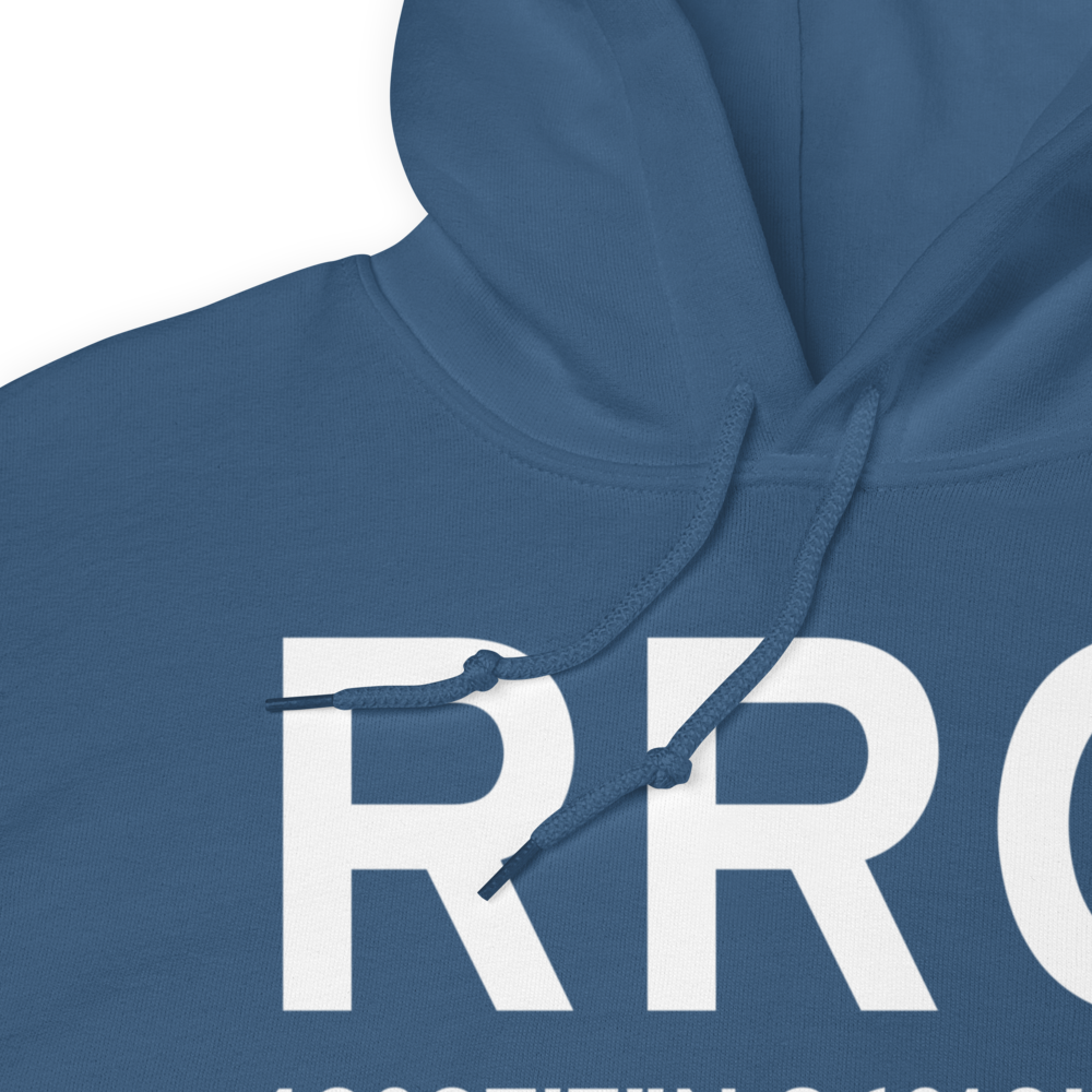 Rock Rapids (KRRQ) Airport Hoodie Sweatshirt 