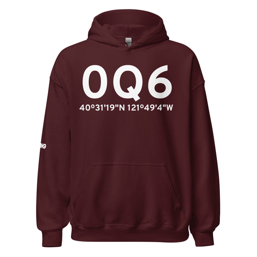 Shingletown (0Q6) Airport Hoodie Sweatshirt 
