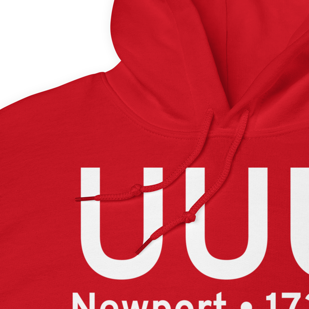Newport (KUUU) Airport Hoodie Sweatshirt 