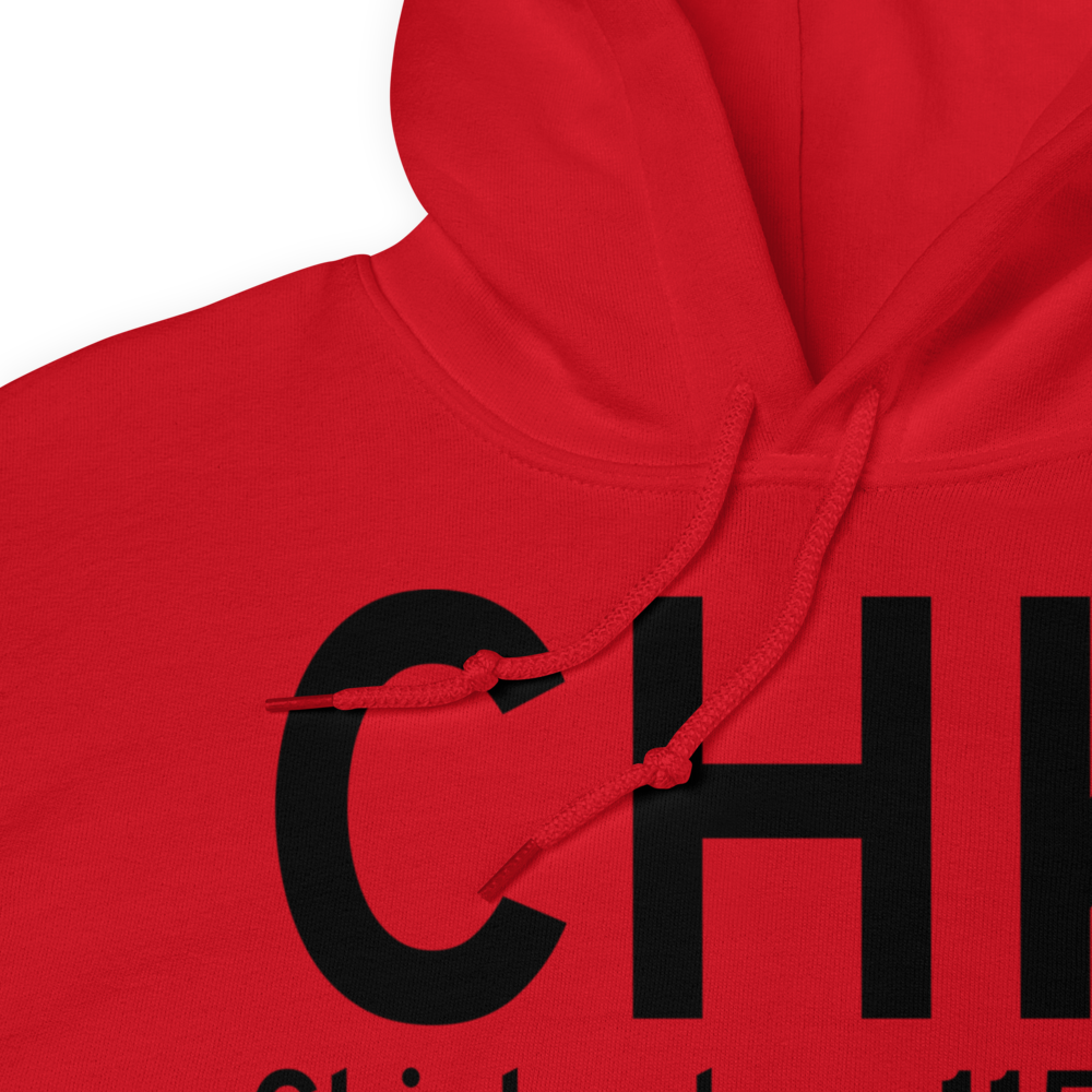 Chickasha (KCHK) Airport Hoodie Sweatshirt 