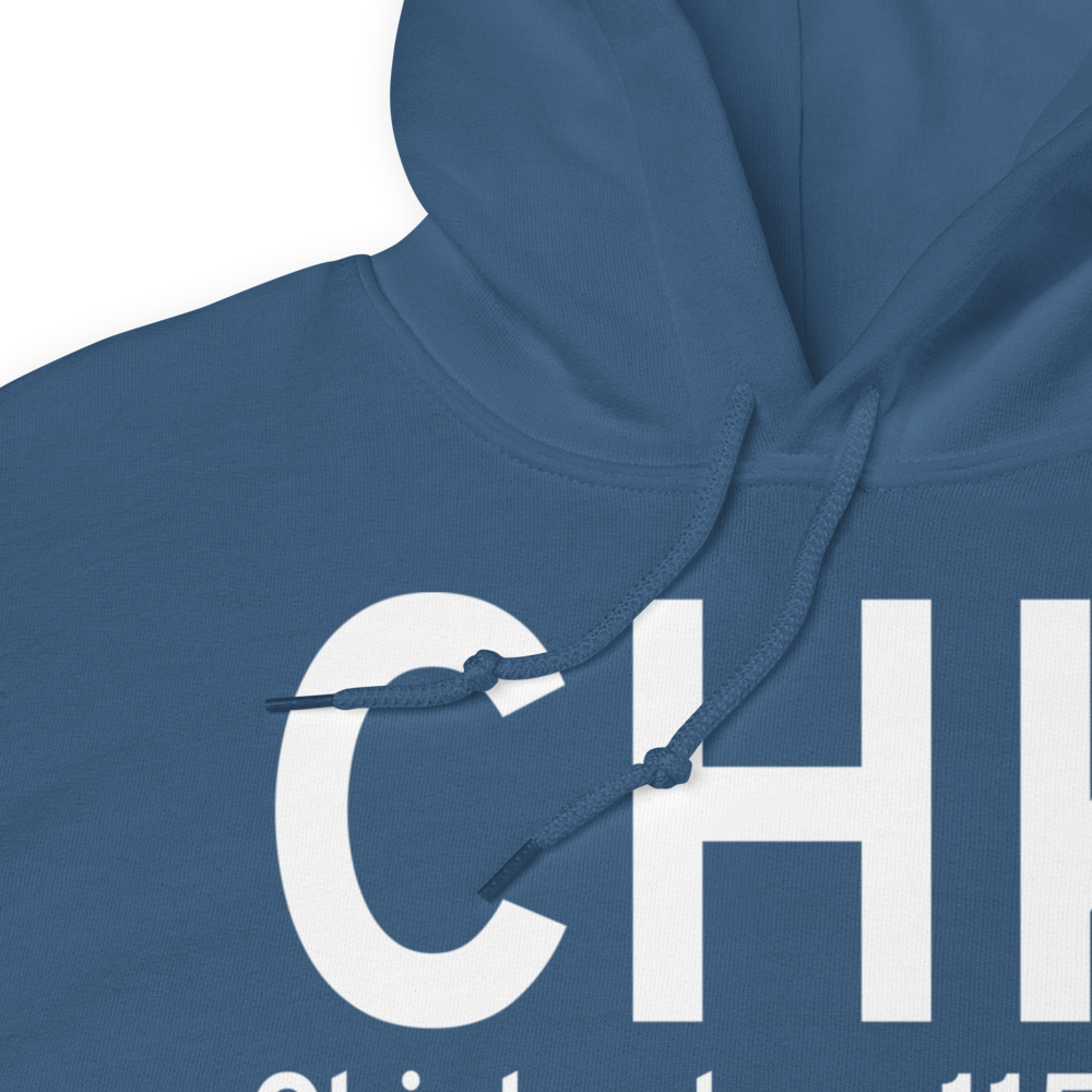 Chickasha (KCHK) Airport Hoodie Sweatshirt 