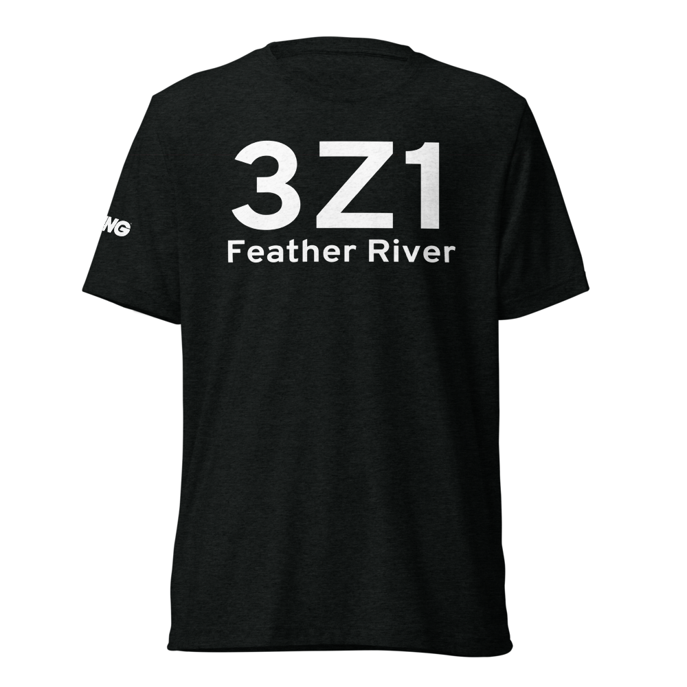 Feather River (3Z1) Airport Tri-blend T-Shirt 