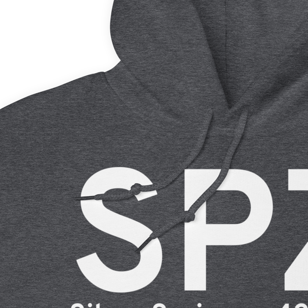 Silver Springs (KSPZ) Airport Hoodie Sweatshirt 