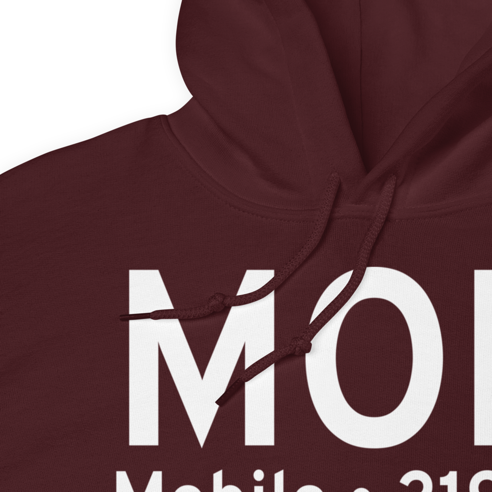 Mobile (KMOB) Airport Hoodie Sweatshirt 