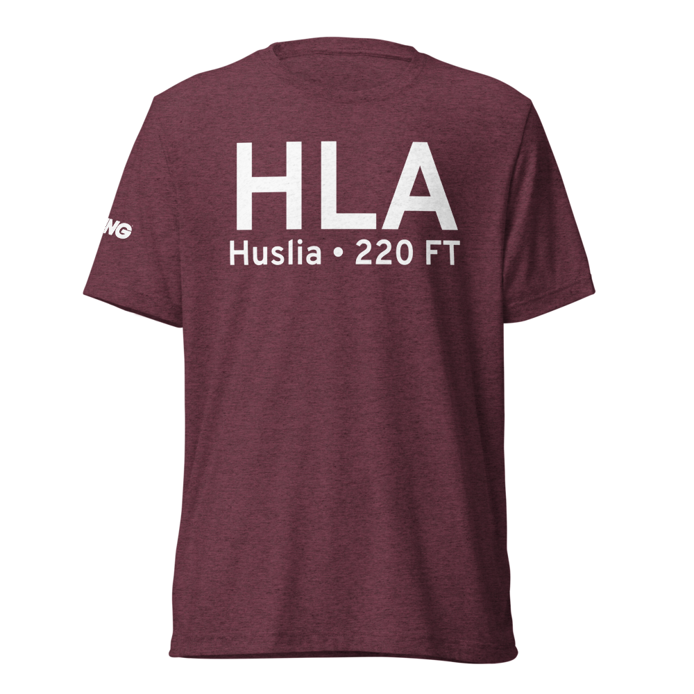 Huslia (PAHL) Airport Tri-blend T-Shirt 