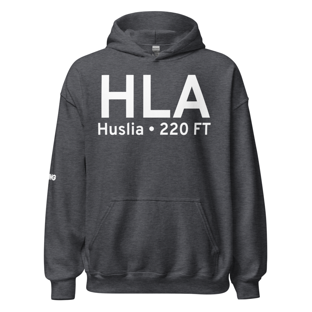 Huslia (PAHL) Airport Hoodie Sweatshirt 
