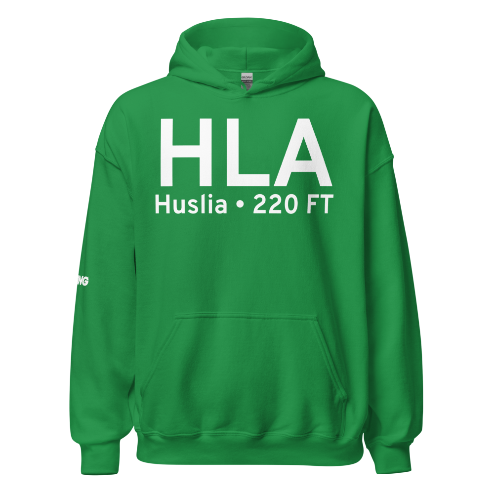 Huslia (PAHL) Airport Hoodie Sweatshirt 