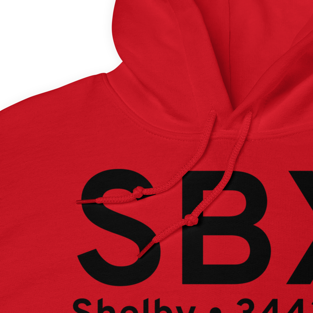 Shelby (KSBX) Airport Hoodie Sweatshirt 