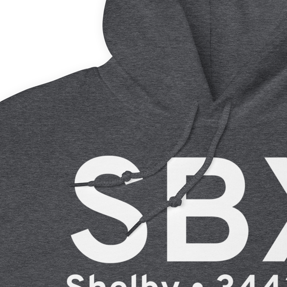 Shelby (KSBX) Airport Hoodie Sweatshirt 