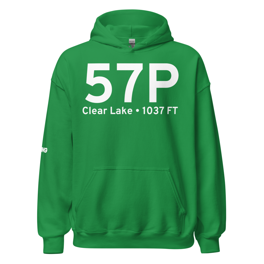 Clear Lake (5IN7) Airport Hoodie Sweatshirt 