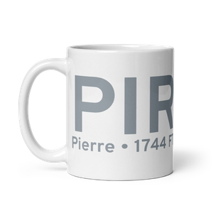 Pierre (KPIR) Airport Mug
