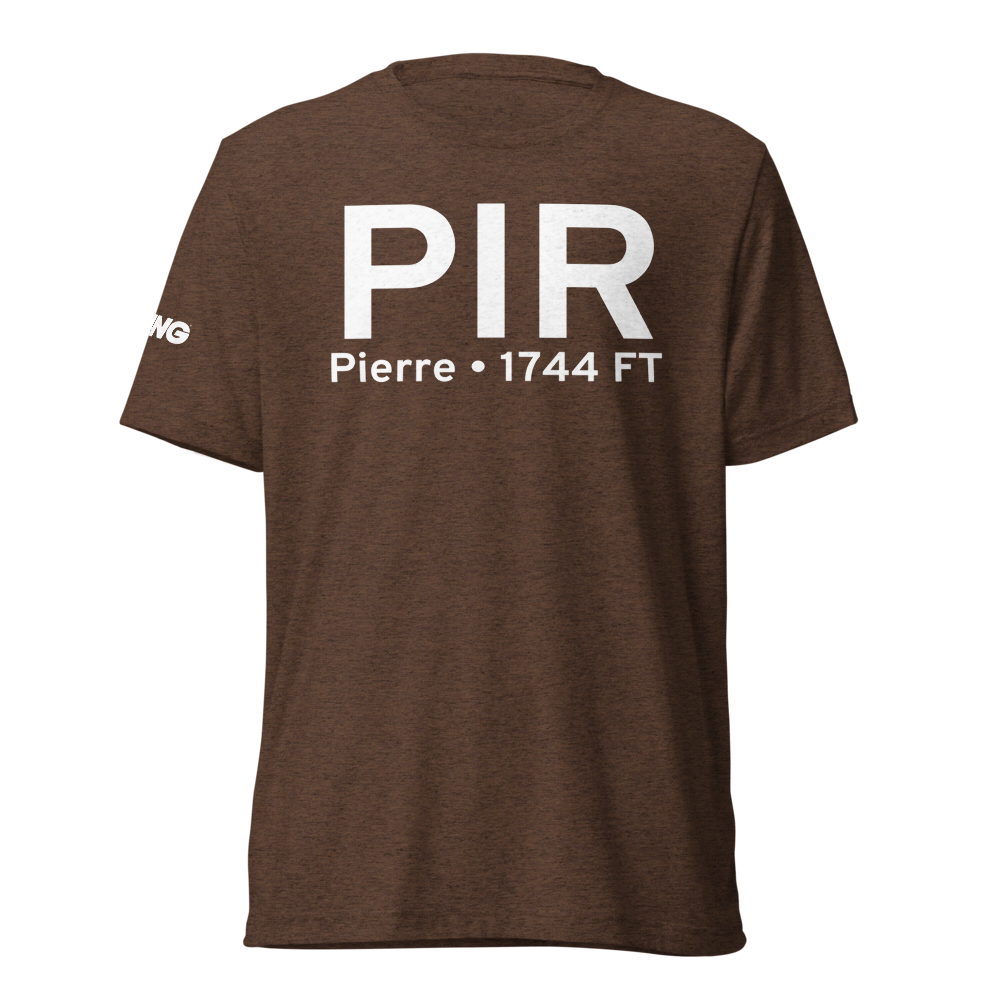 Pierre (KPIR) Airport Tri-blend T-Shirt 