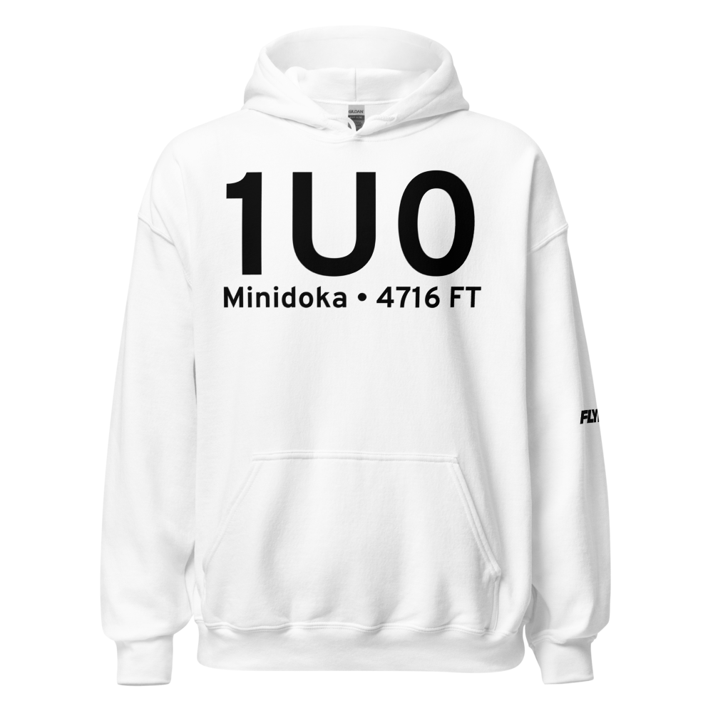 Minidoka (1U0) Airport Hoodie Sweatshirt 