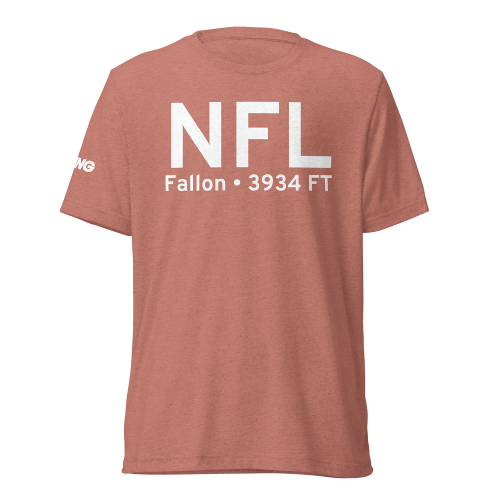 Fallon (KNFL) Airport Tri-blend T-Shirt 