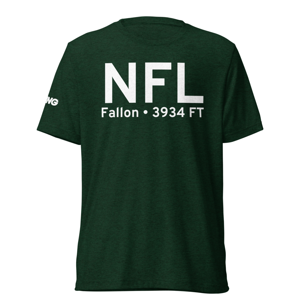 Fallon (KNFL) Airport Tri-blend T-Shirt 
