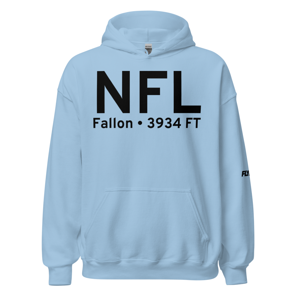 Fallon (KNFL) Airport Hoodie Sweatshirt 