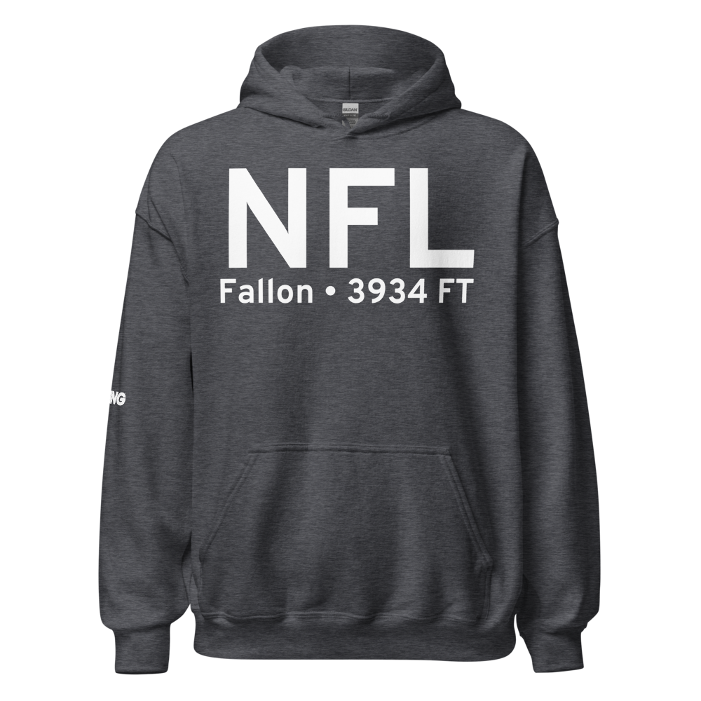 Fallon (KNFL) Airport Hoodie Sweatshirt 