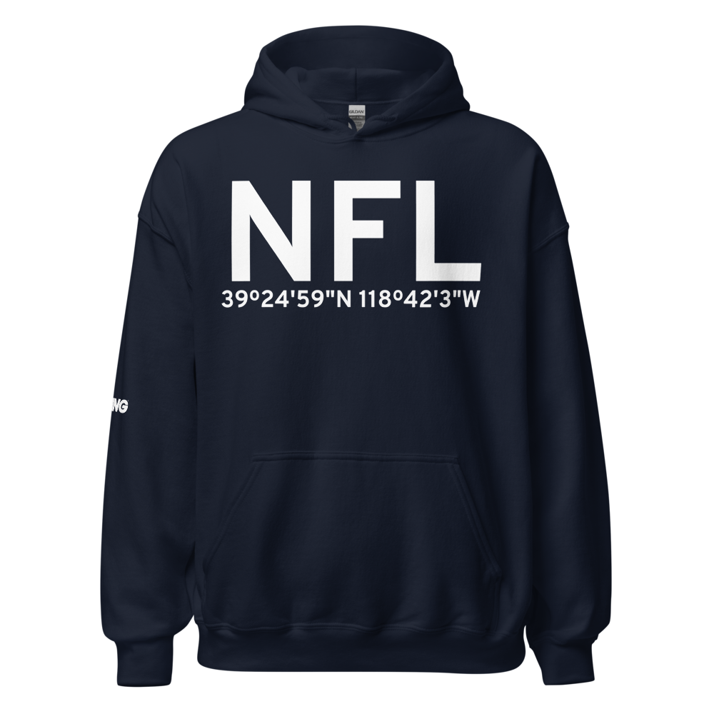 Fallon (KNFL) Airport Hoodie Sweatshirt 