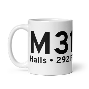 Halls (KM31) Airport Mug