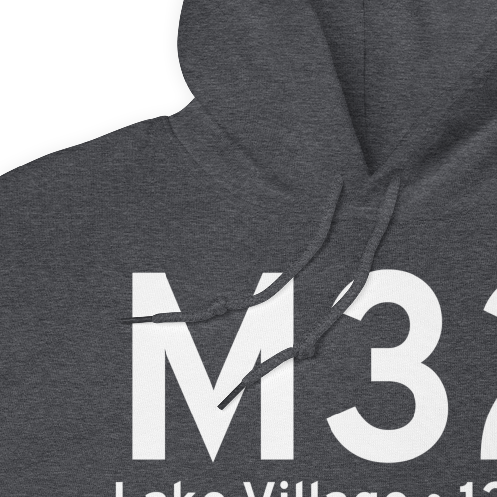 Lake Village (KM32) Airport Hoodie Sweatshirt 