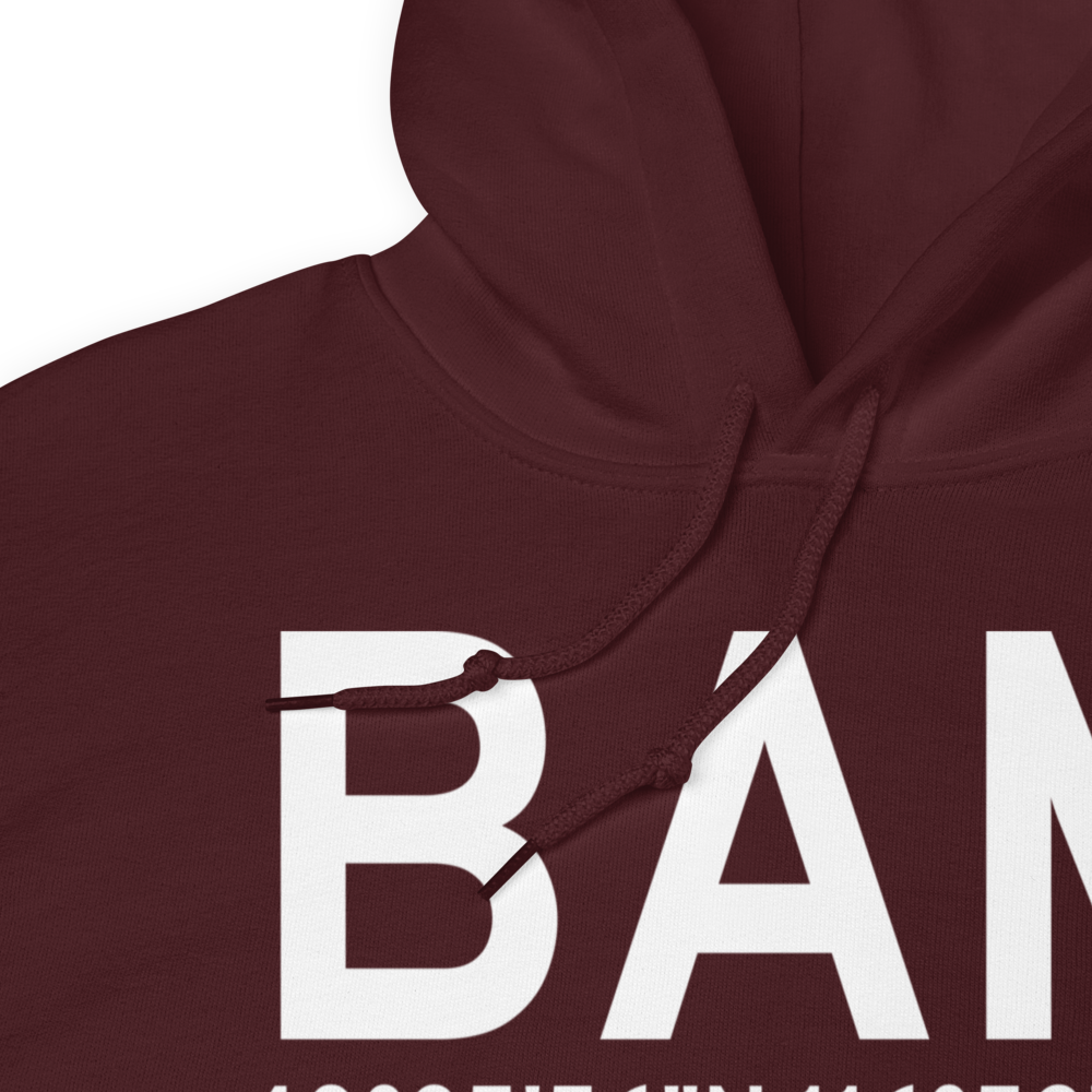 Battle Mountain (KBAM) Airport Hoodie Sweatshirt 