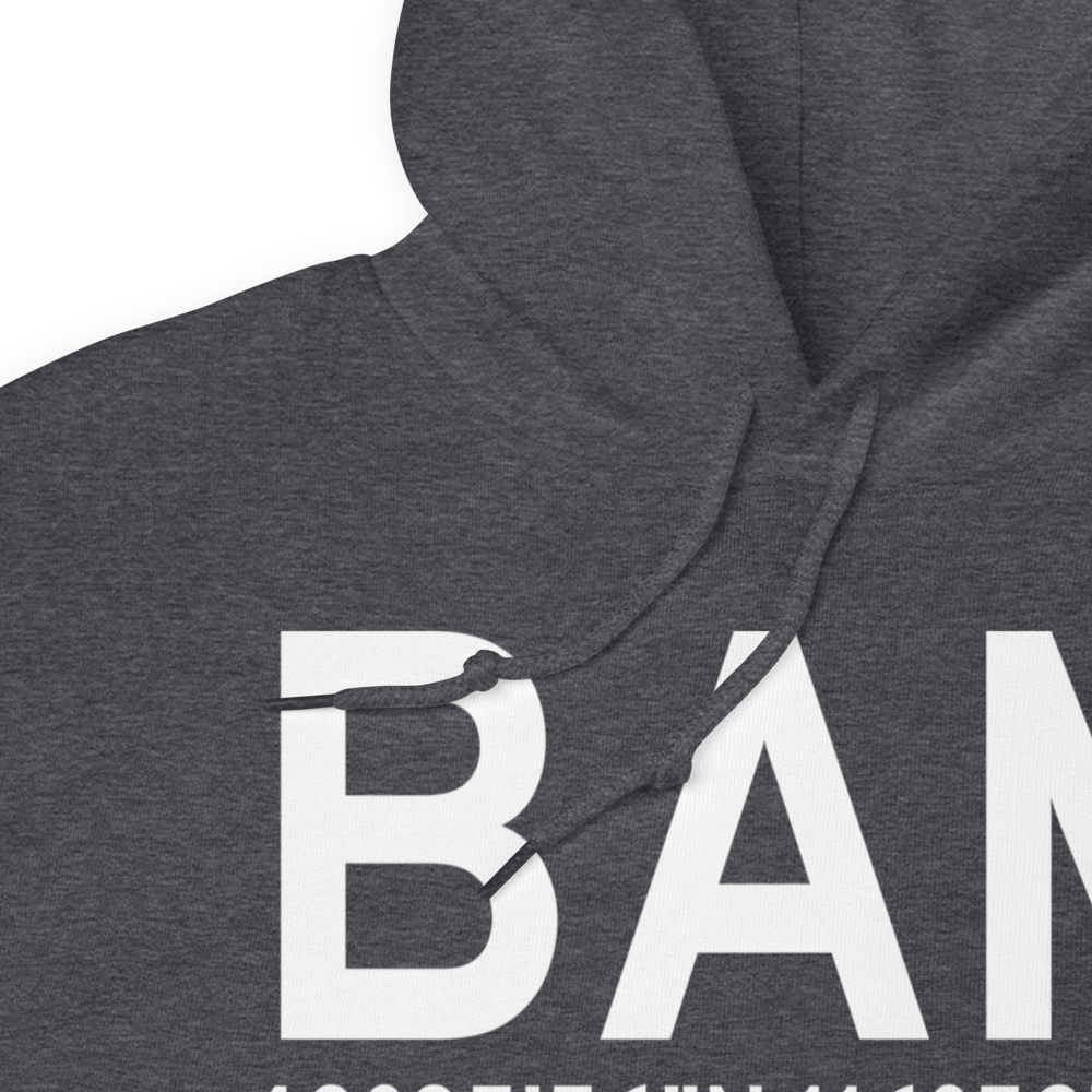Battle Mountain (KBAM) Airport Hoodie Sweatshirt 