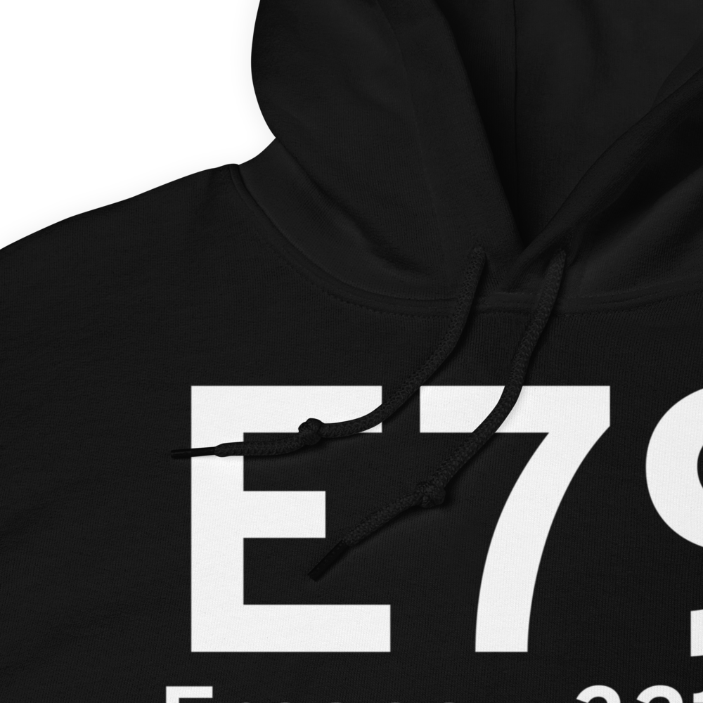 Fresno (E79) Airport Hoodie Sweatshirt 