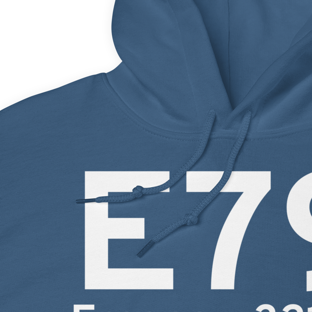 Fresno (E79) Airport Hoodie Sweatshirt 