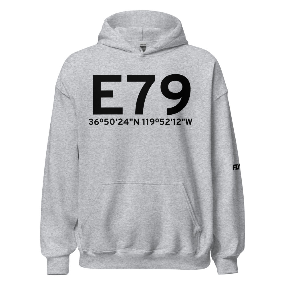 Fresno (E79) Airport Hoodie Sweatshirt 