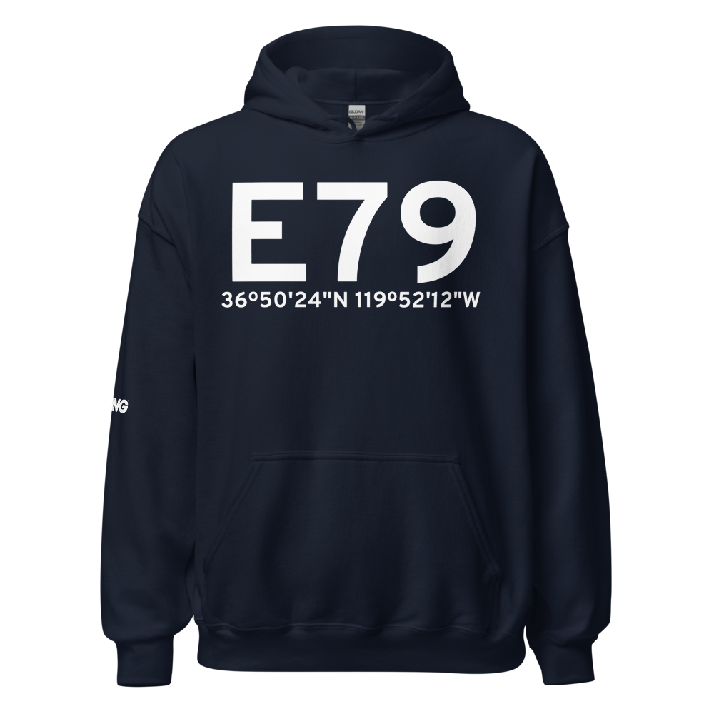 Fresno (E79) Airport Hoodie Sweatshirt 