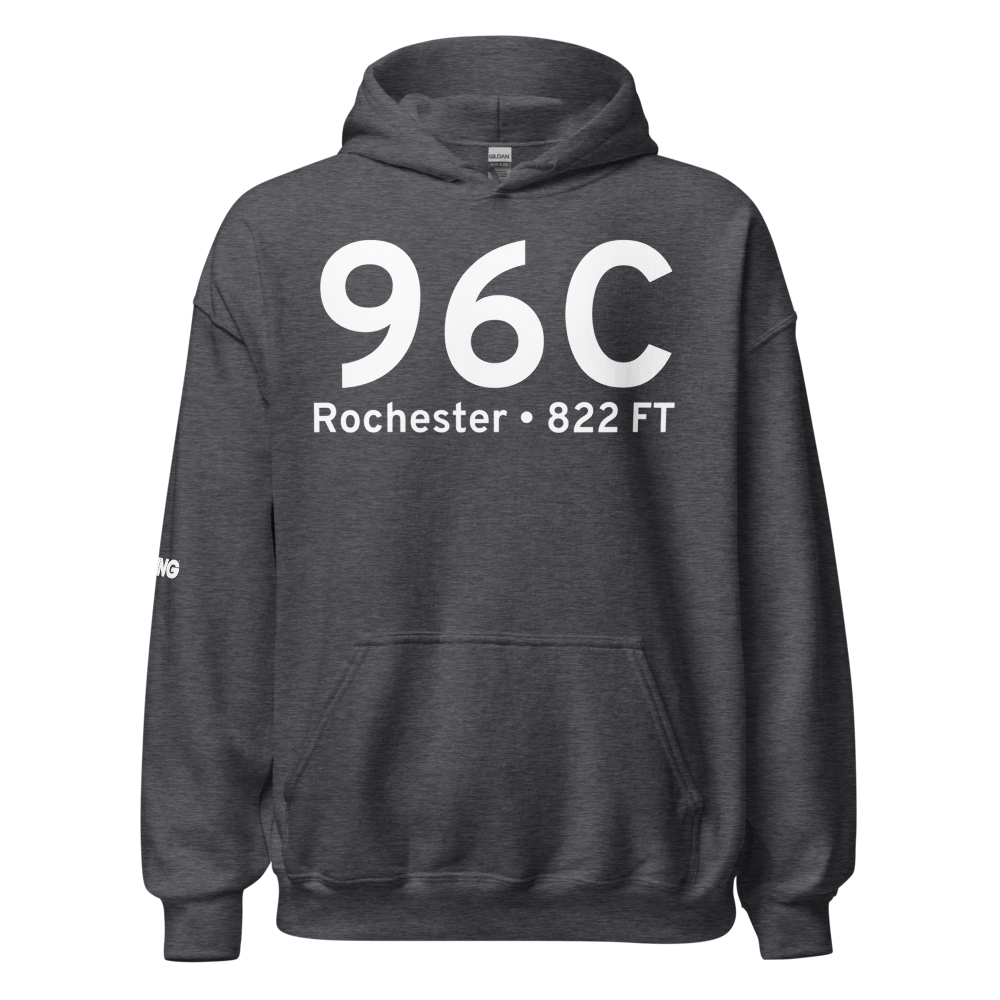 Rochester (96C) Airport Hoodie Sweatshirt 