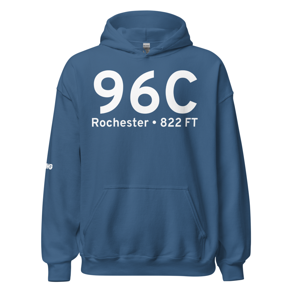 Rochester (96C) Airport Hoodie Sweatshirt 