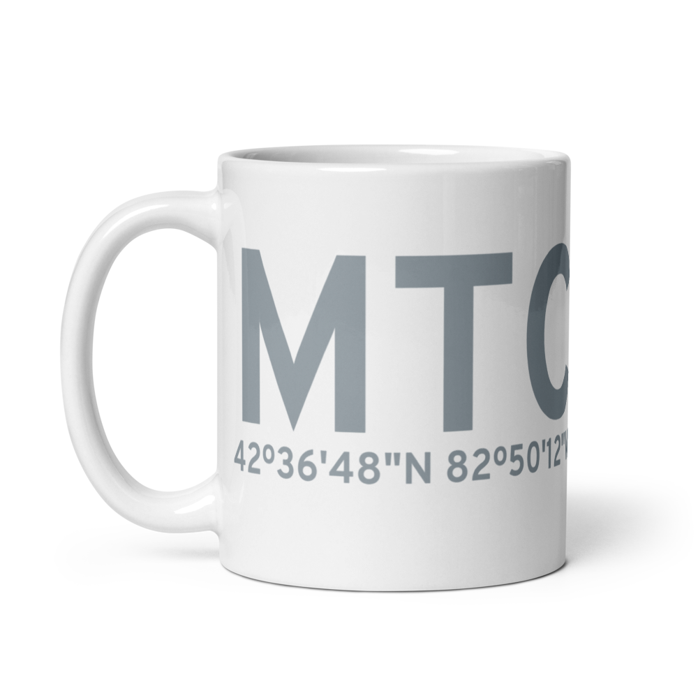 Mount Clemens (KMTC) Airport Mug 